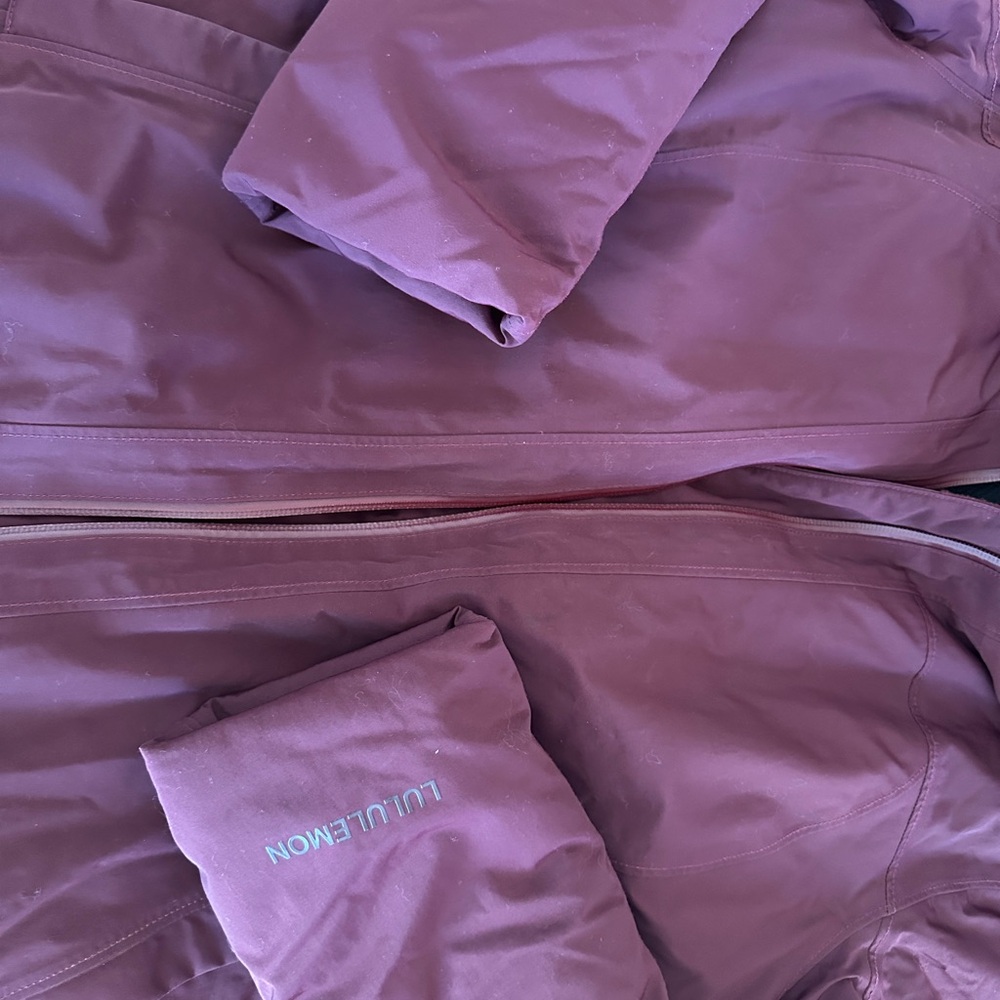 Women's Burgundy SZ 6 Lululemon Parka - Picture 2 of 7